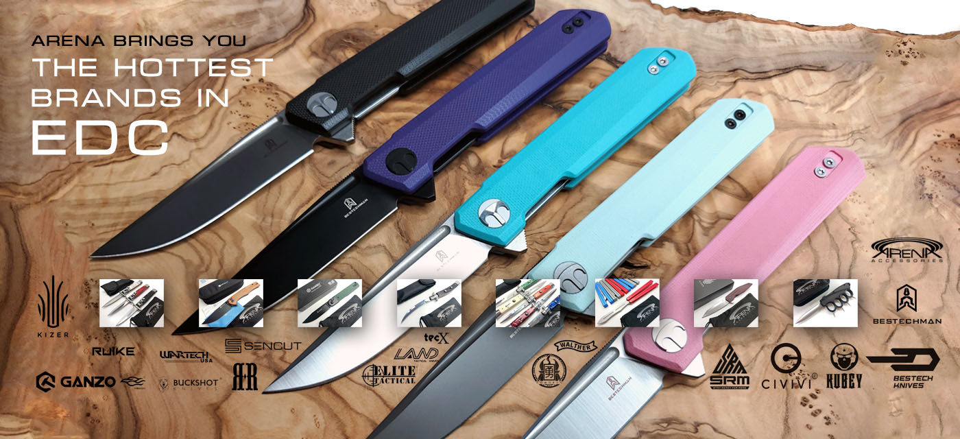 Butterfly Balisong Godfather Stiletto Automatic Switchblade SRM Sanremu EDC Pocket Knives